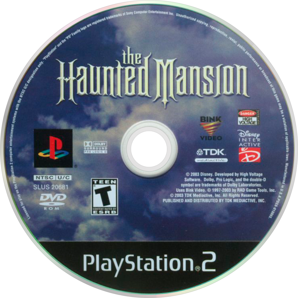 Disney's The Haunted Mansion – PlayStation 2 (PS2)