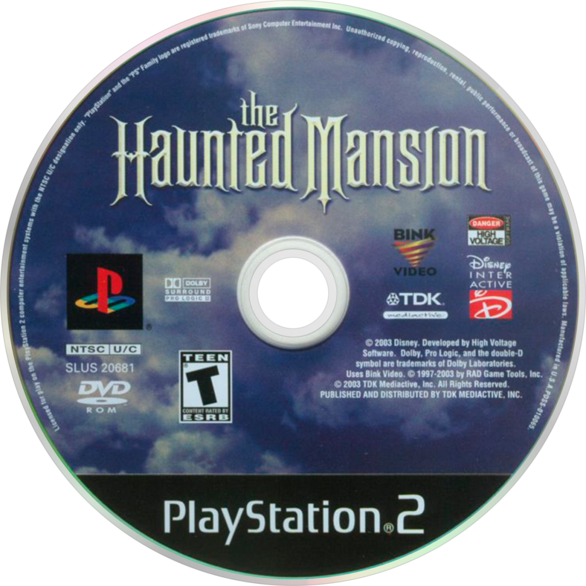Disney's The Haunted Mansion – PlayStation 2 (PS2)