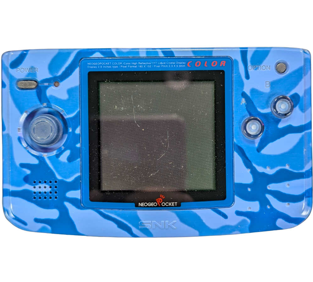 Neo Geo Pocket Color System (NGPC) [Ocean Blue][CIB] – Scratch & Scuff Condition