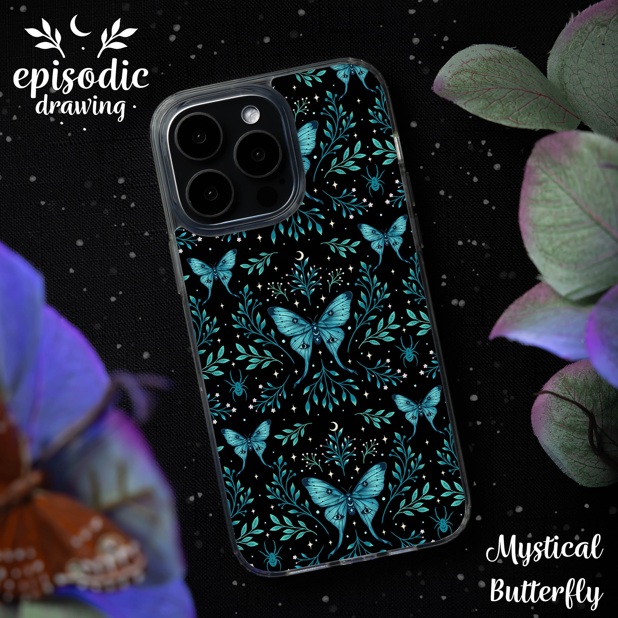Episodic Drawing Enchanted Collection HD Apple iPhone 12 Series Mag-Safe Phone Case