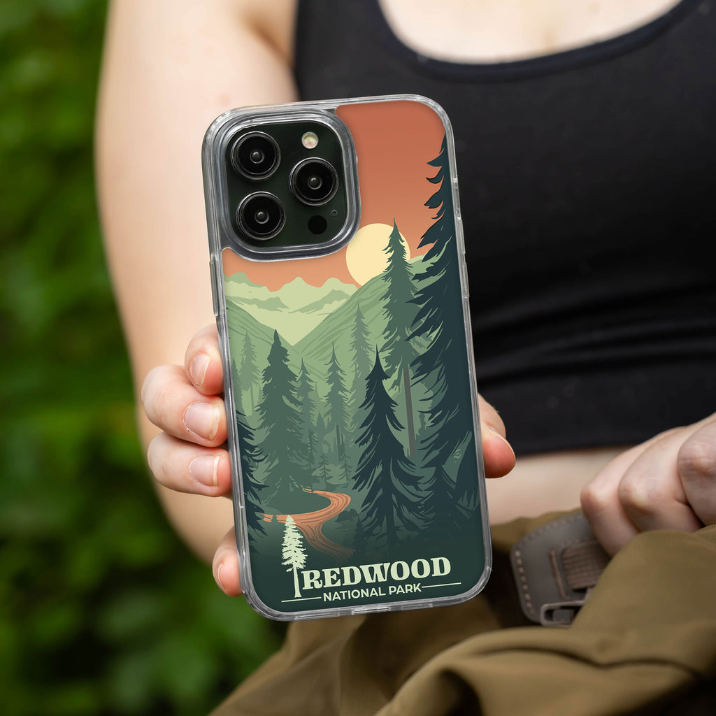 National Parks Redwood HD Apple iPhone 13 Series Mag-Safe Phone Case