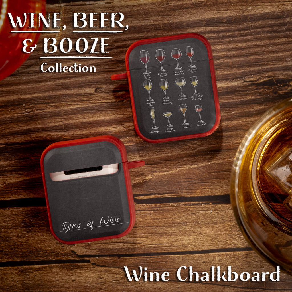 Wine, Beer, & Booze HDX Apple AirPods Gen 1 & 2 Case Cover