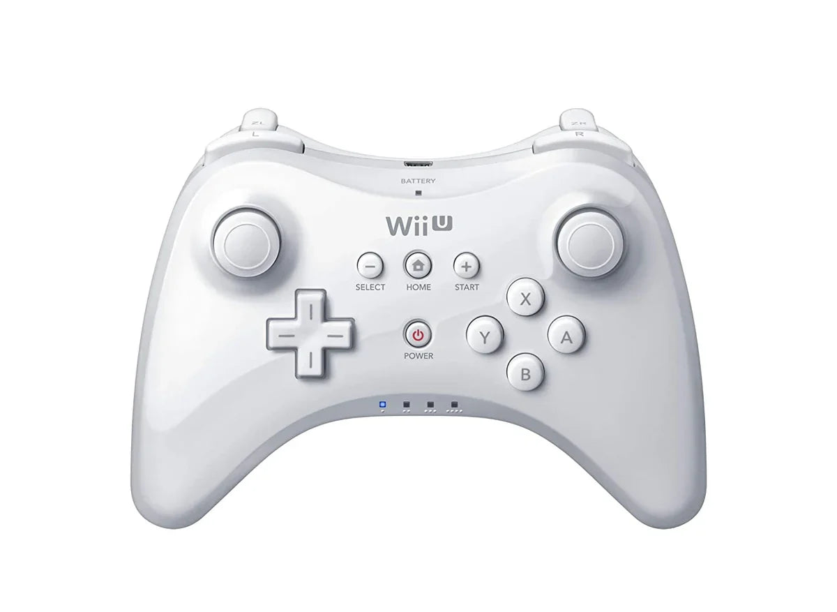 Wii U Pro Controller [White] --  Nintendo WiiU Accessory (WiiU)