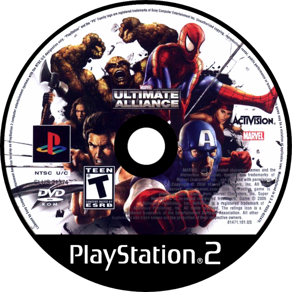 Marvel Ultimate Alliance – PlayStation 2 (PS2)