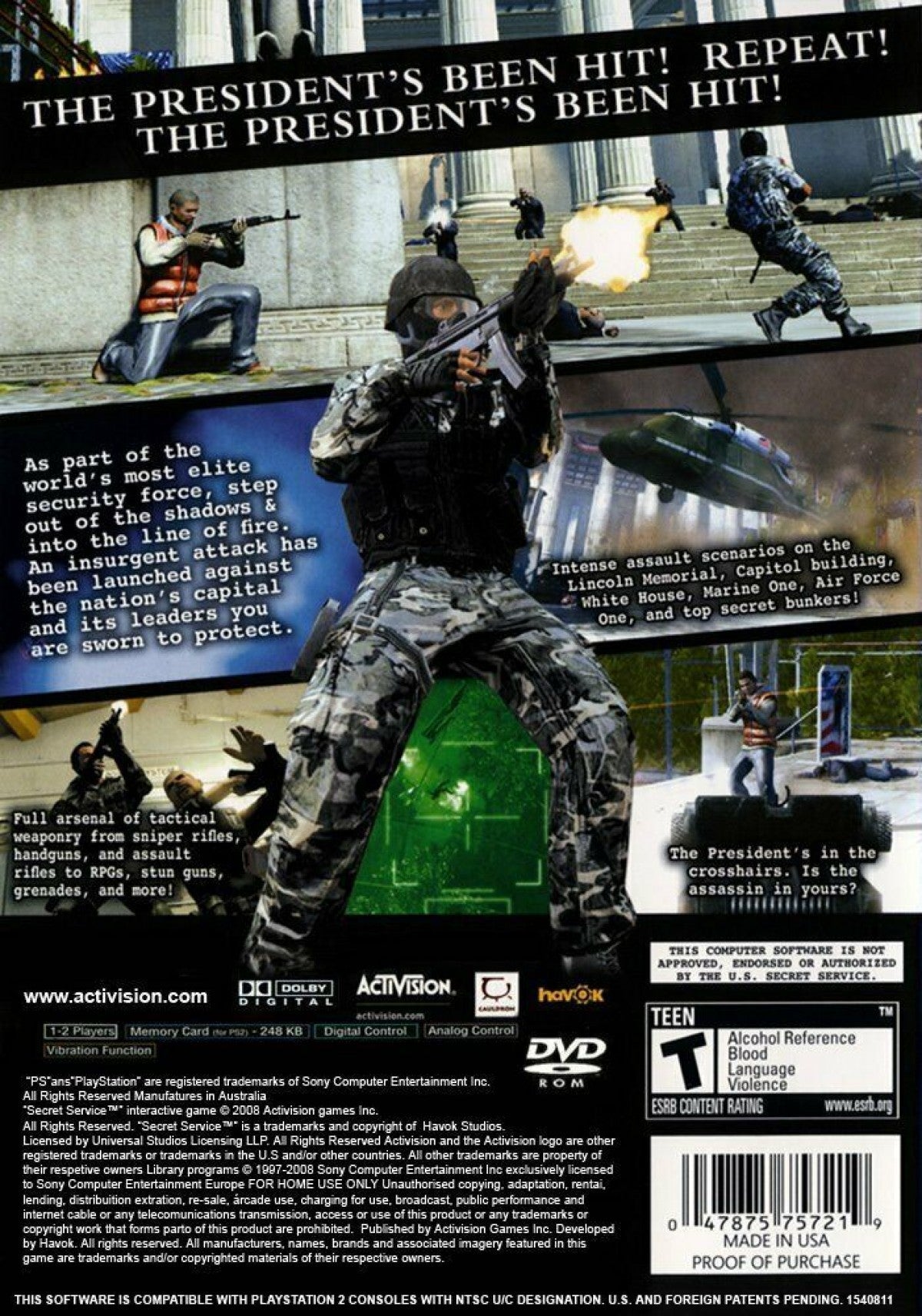 Secret Service: Ultimate Sacrifice – PlayStation 2 (PS2)