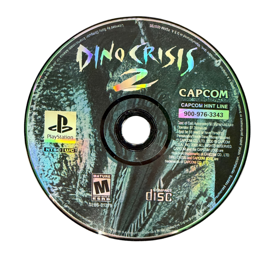 Dino Crisis 2 [COMPLETE IN BOX] – PlayStation 1 (PS1)