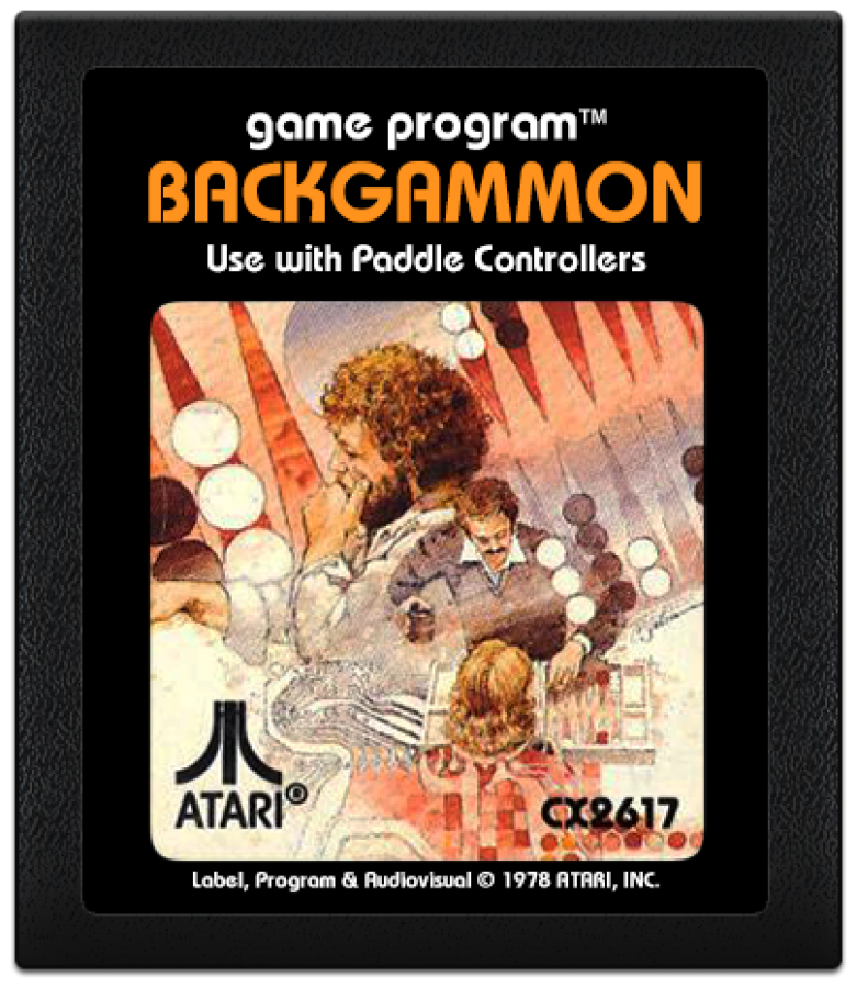 Backgammon – Atari 2600 (2600)