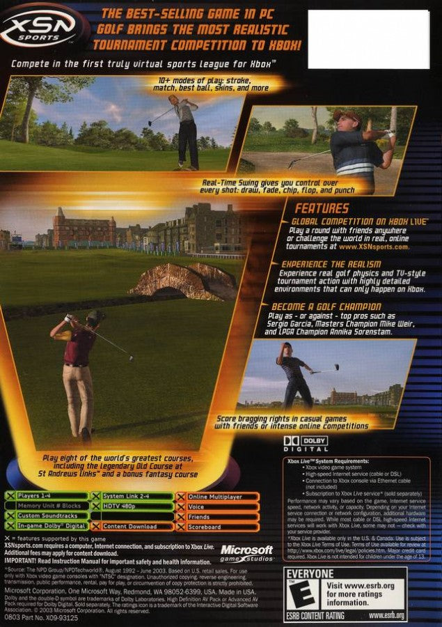 Links 2004 – Xbox (XBOX)