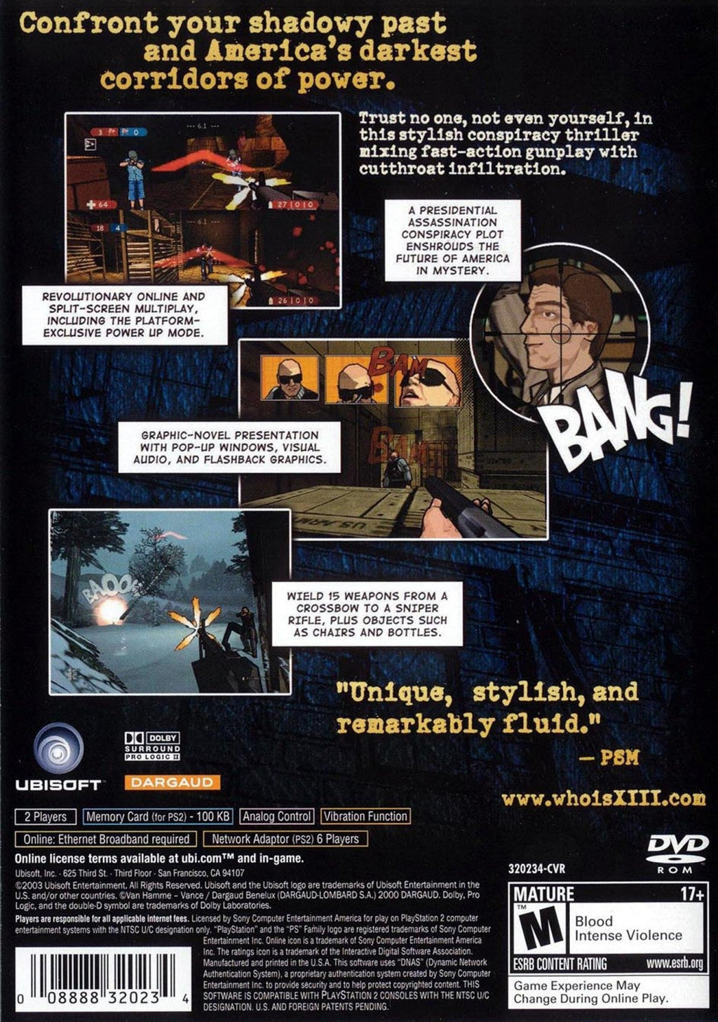 XIII – PlayStation 2 (PS2)