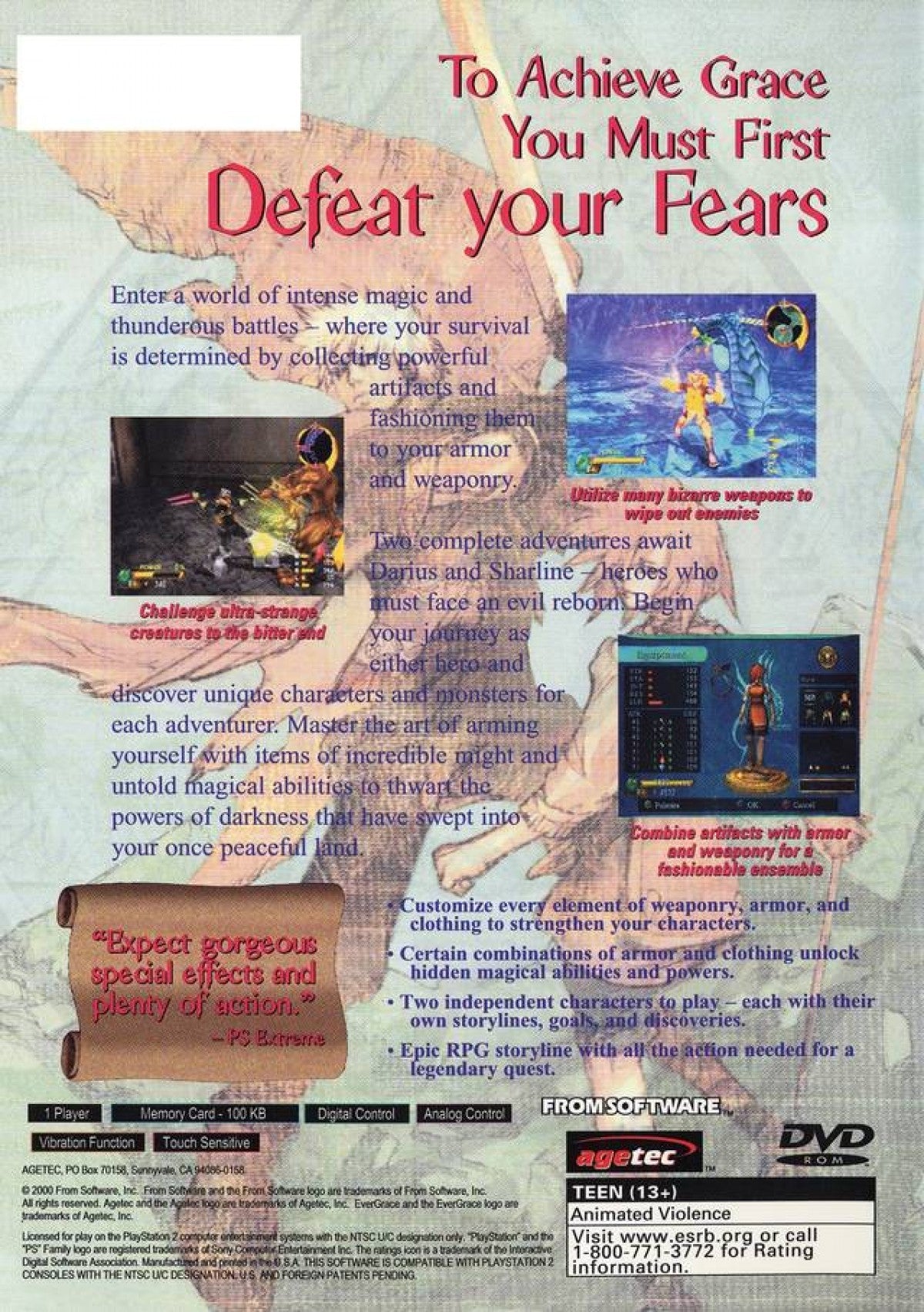 Evergrace – PlayStation 2 (PS2)