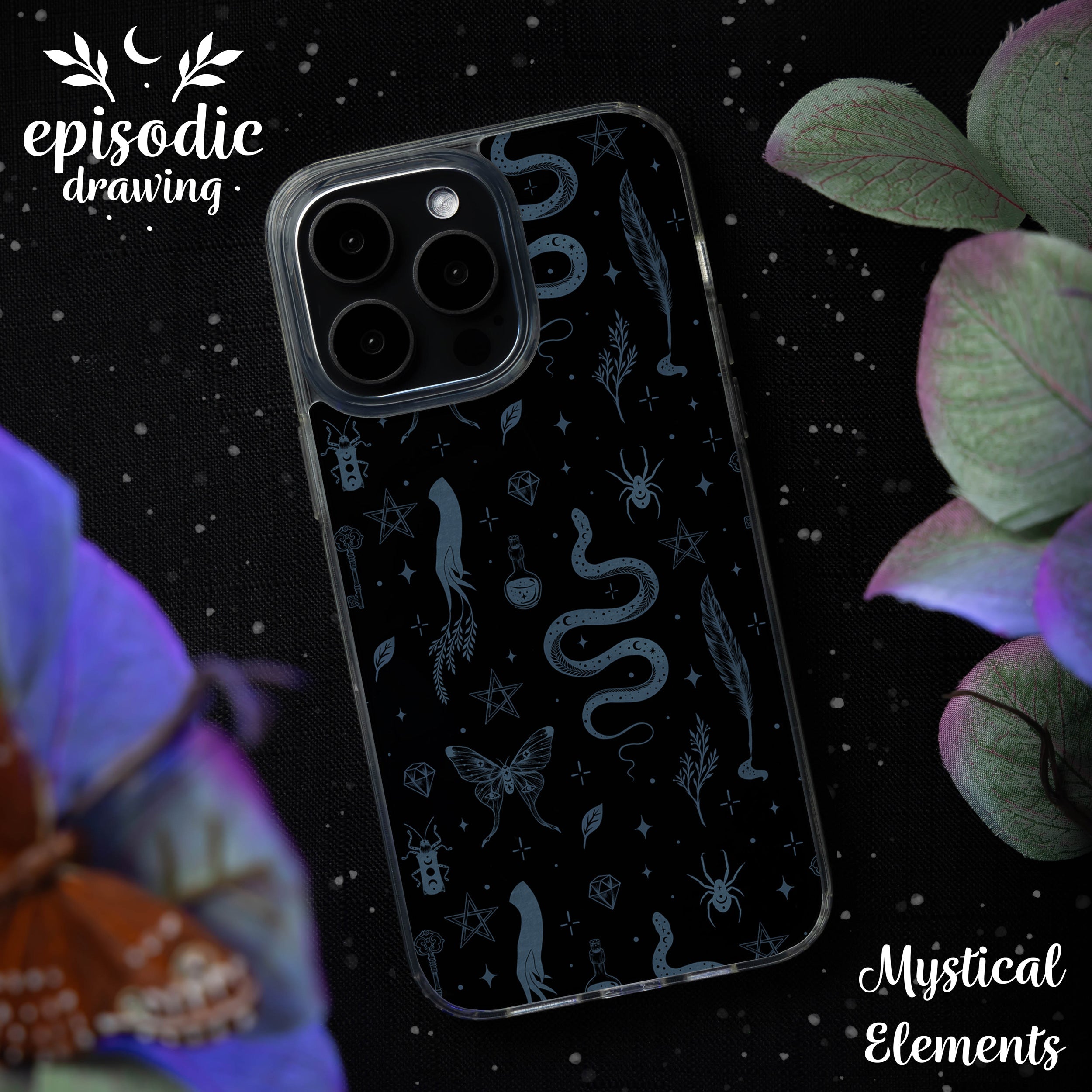 Episodic Drawing Enchanted Collection HD Apple iPhone 11 Series Phone Case
