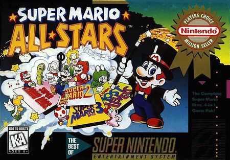 Super Mario All-Stars (Player's Choice) (Super Nintendo)