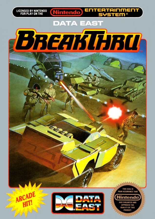 BreakThru [CIB] – Nintendo Entertainment System (NES)