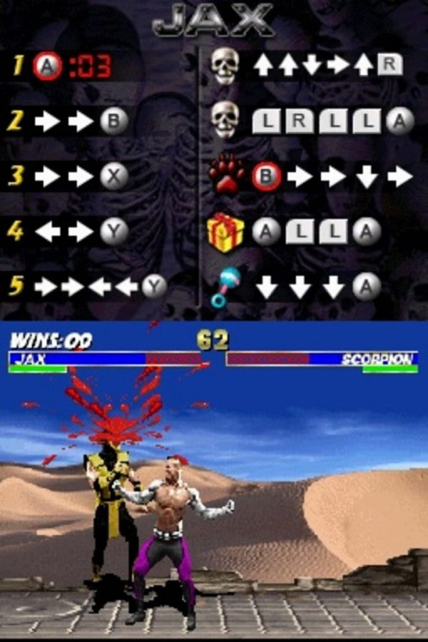 Ultimate Mortal Kombat – Nintendo DS (DS)