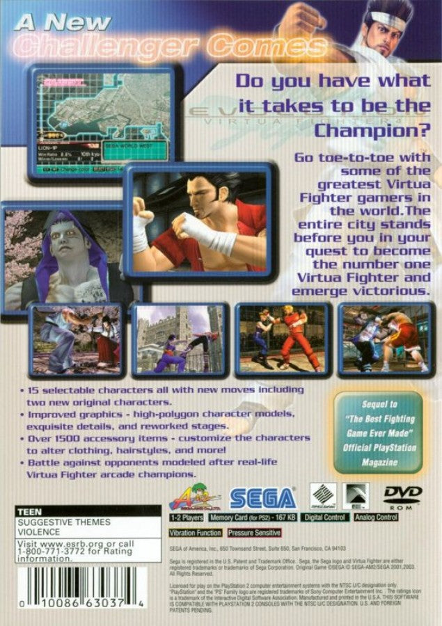 Virtua Fighter 4: Evolution [Greatest Hits] – PlayStation 2 (PS2)