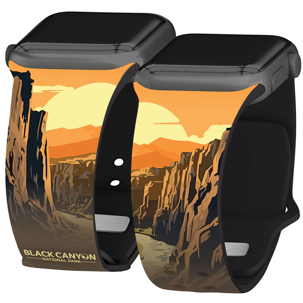 National Parks Black Canyon HD Apple Watch Band