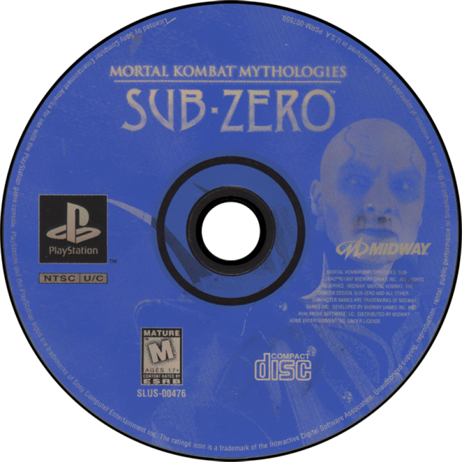 Mortal Kombat Mythologies: Sub-Zero – PlayStation 1 (PS1)