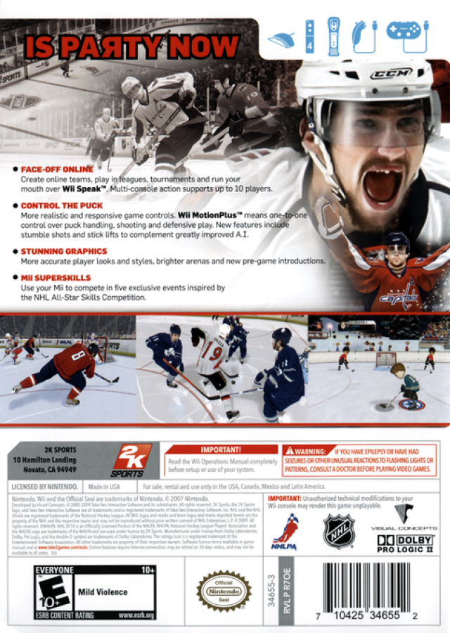 NHL 2K10 – Nintendo Wii (Wii)