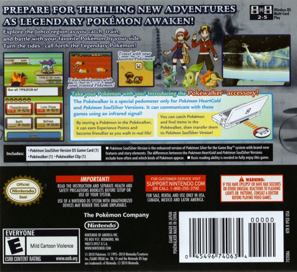 Pokemon: SoulSilver Version – Nintendo DS (DS)