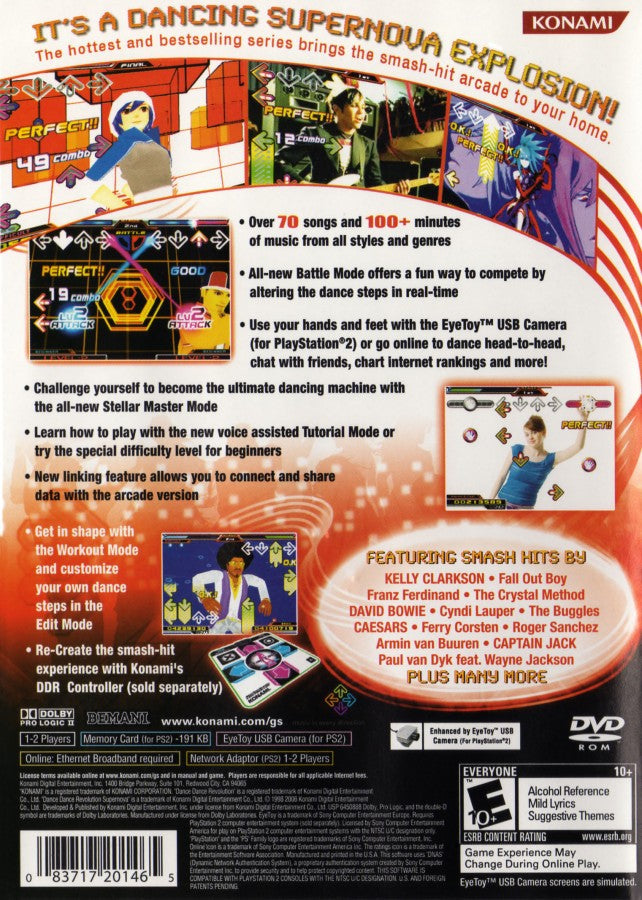 Dance Dance Revolution SuperNOVA – PlayStation 2 (PS2)