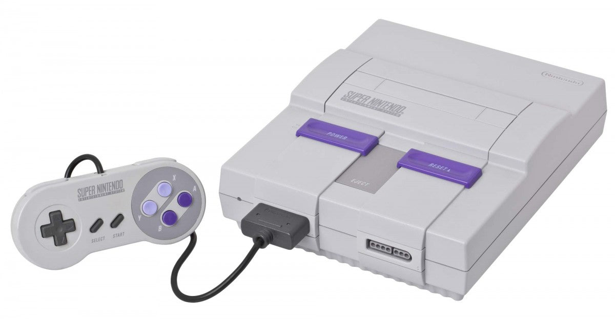 Super Nintendo Entertainment System (SNES) – Scratch & Scuff Condition