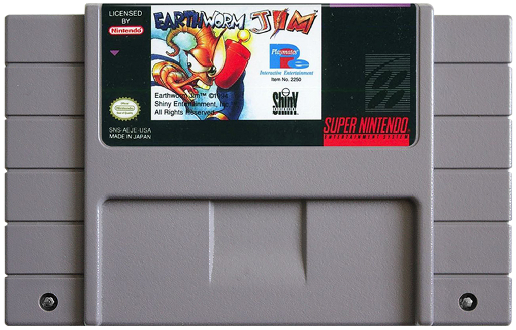 Earthworm Jim – Super Nintendo Entertainment System (SNES)