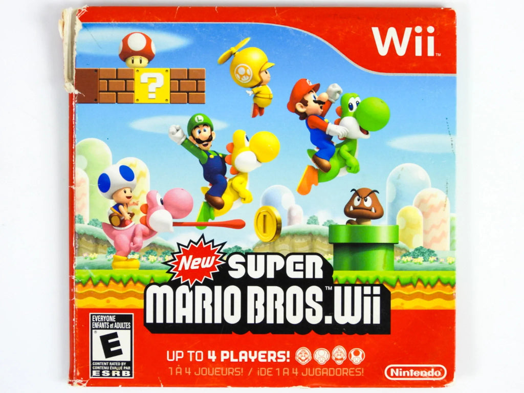 New Super Mario Bros [Not for Resale Sleeve] – Nintendo Wii (Wii)