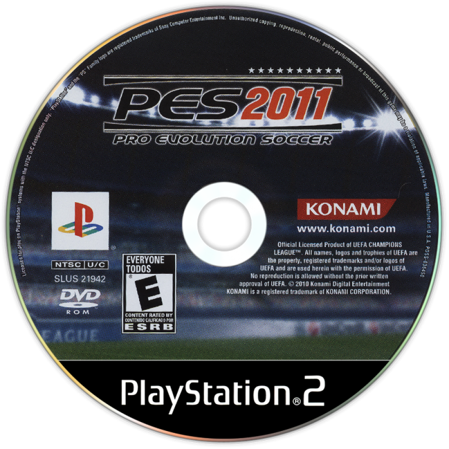 Pro Evolution Soccer 2011 – PlayStation 2 (PS2)