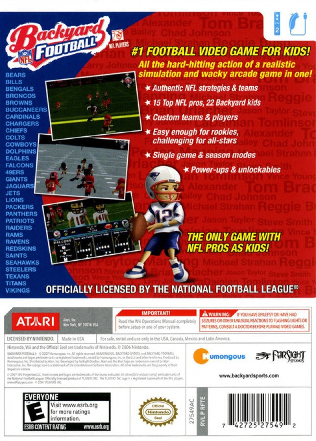 Backyard Football – Nintendo Wii (Wii)