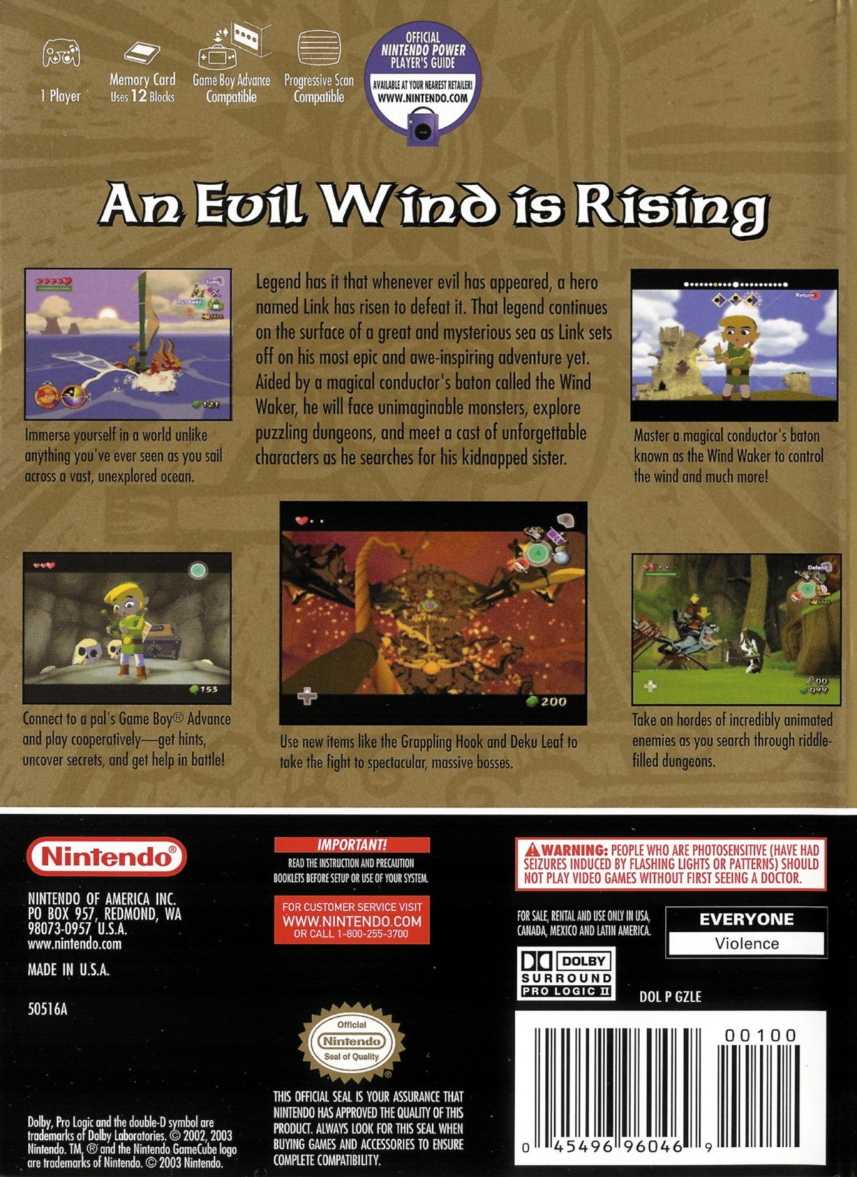 The Legend of Zelda: The Wind Waker – GameCube (GC)