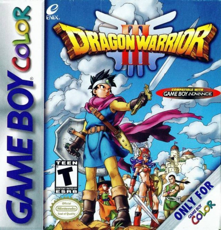 Dragon Warrior III – Game Boy Color (GBC)