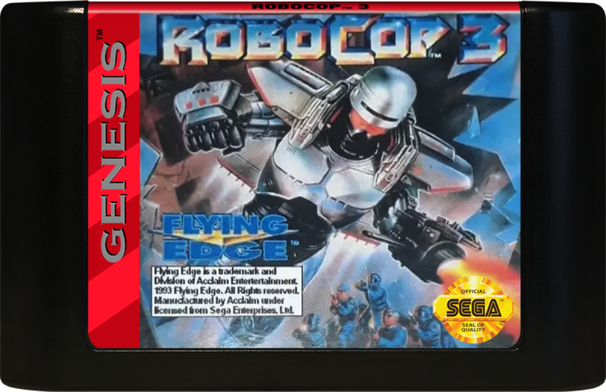 Robocop 3 – Sega Genesis (GEN)
