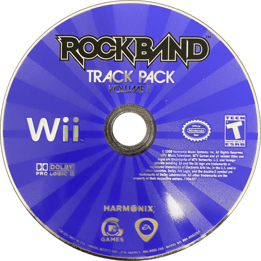 Rock Band Track Pack: Volume 1 – Nintendo Wii (Wii)