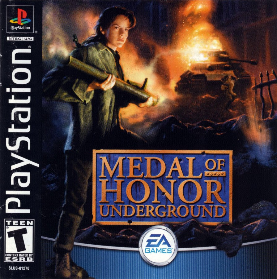 Medal of Honor: Underground – PlayStation 1 (PS1)