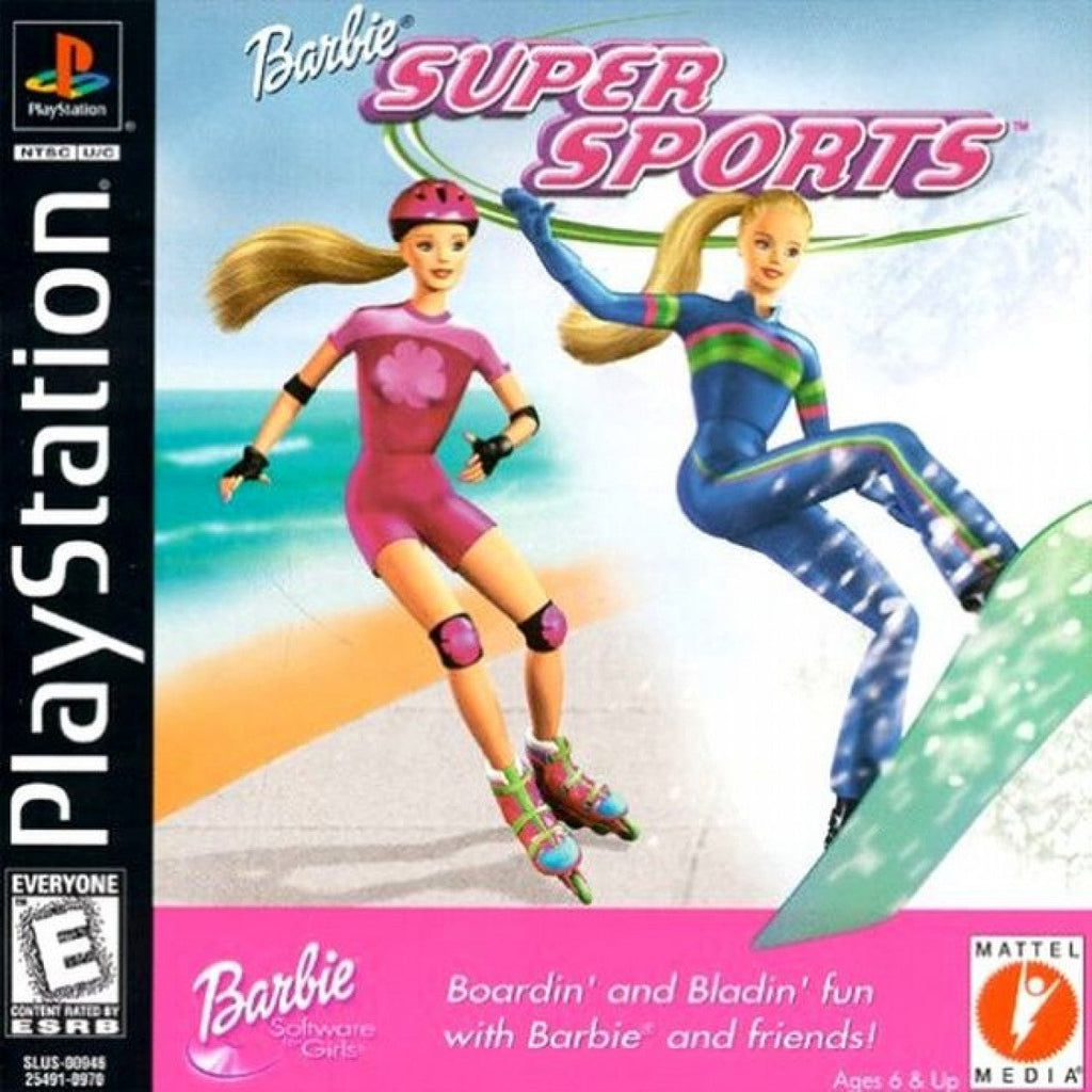 Barbie Super Sports – PlayStation 1 (PS1)