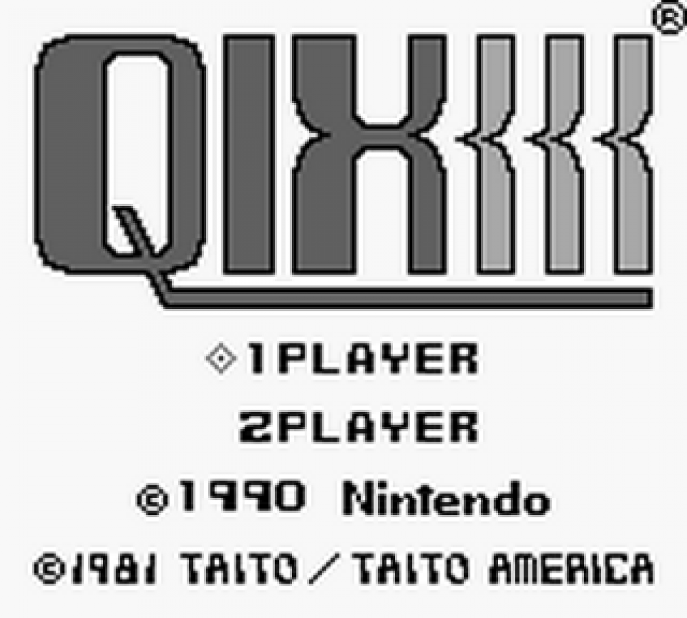 Qix – Game Boy (GB)