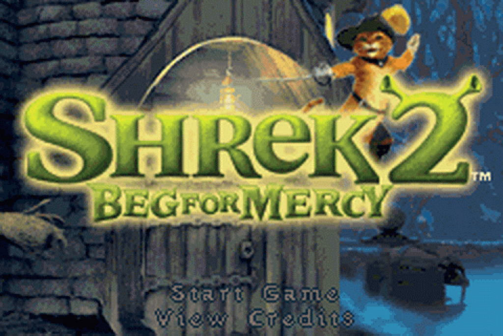 Shrek 2: Beg for Mercy – Game Boy Advance (GBA)
