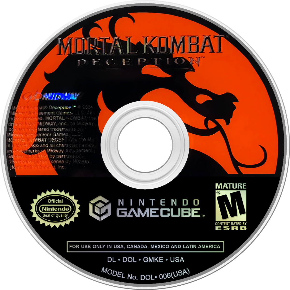 Mortal Kombat: Deception – GameCube (GC)