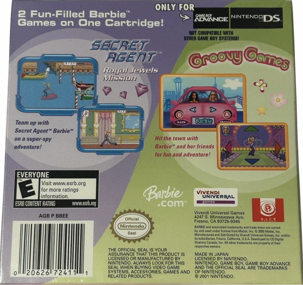 Barbie Superpack – Game Boy Advance (GBA)