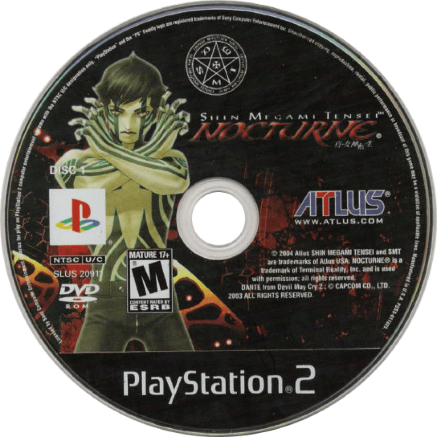 Shin Megami Tensei: Nocturne – PlayStation 2 (PS2)