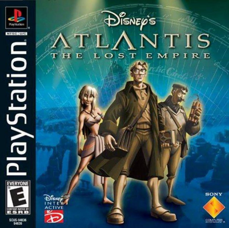 Disney Atlantis: The Lost Empire – PlayStation 1 (PS1)