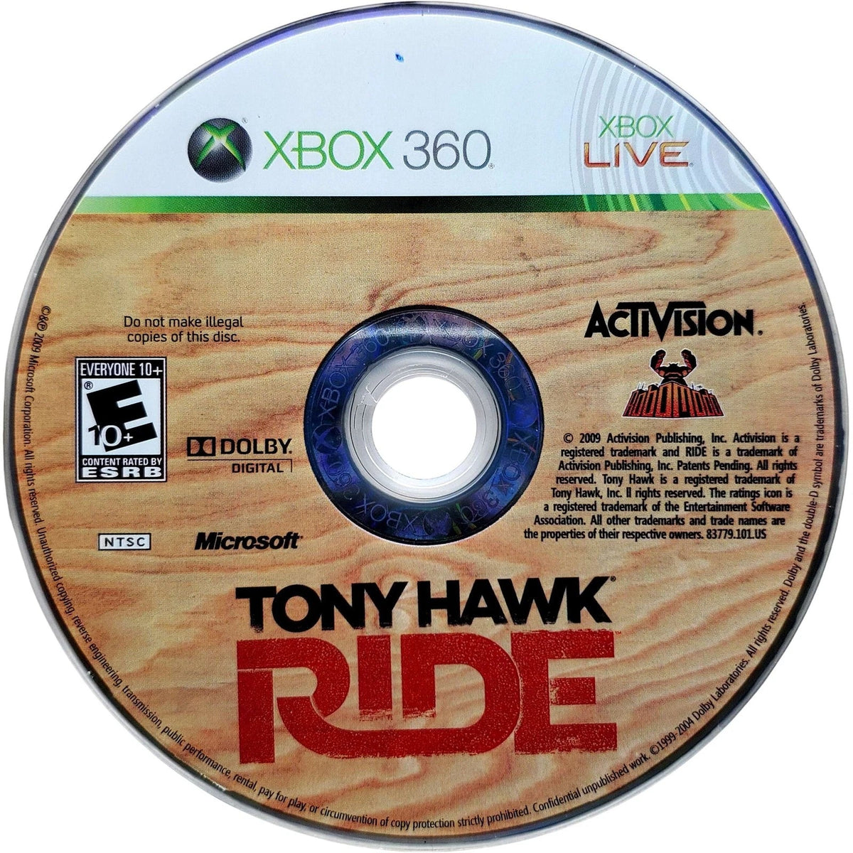 Tony Hawk: Ride – Xbox 360 (X360)
