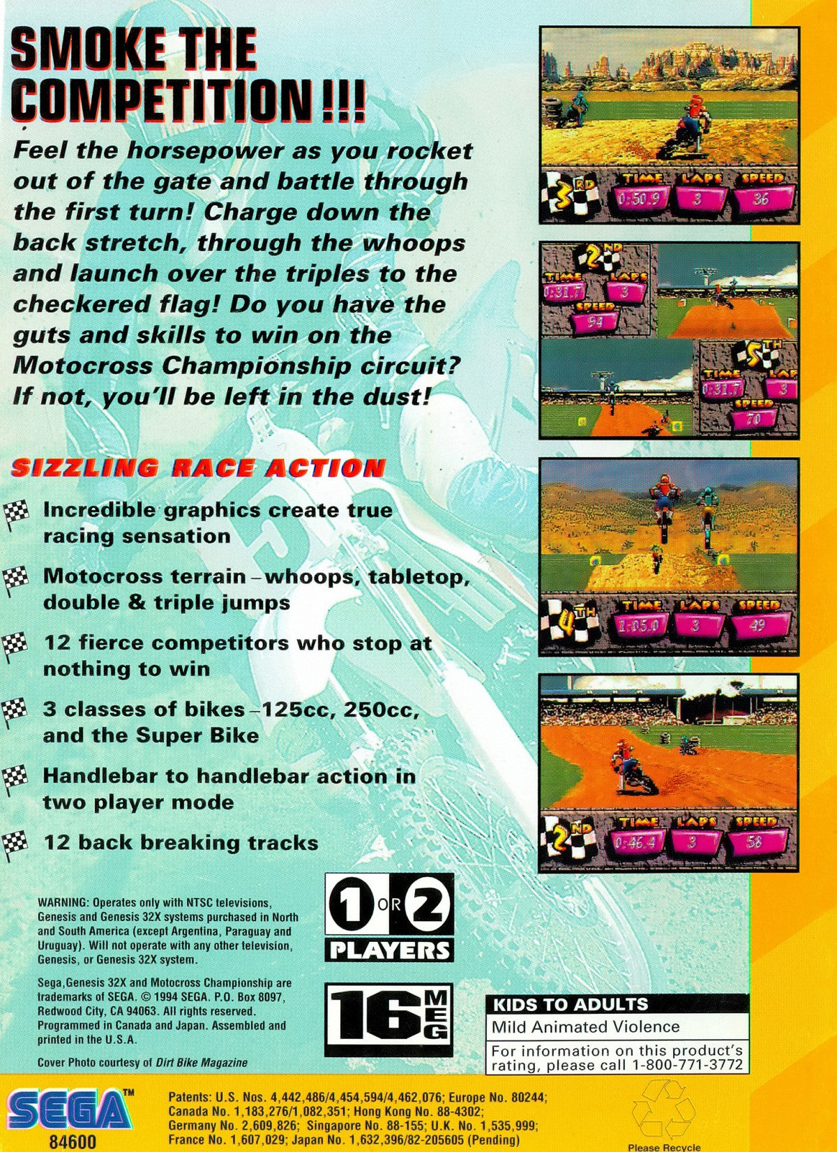 Motocross Championship – Sega 32X (32X)