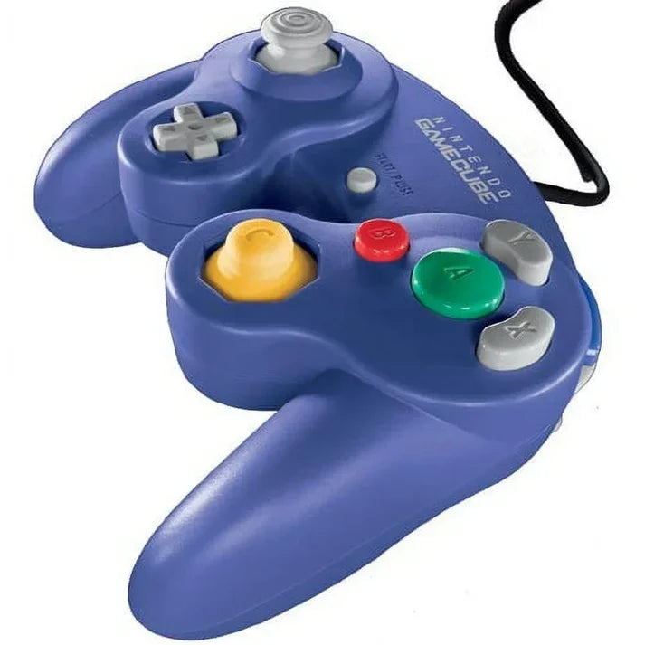 Gamecube Controller [Official/Indigo][Scratch & Scuff] – Nintendo GameCube Accessory (GC)