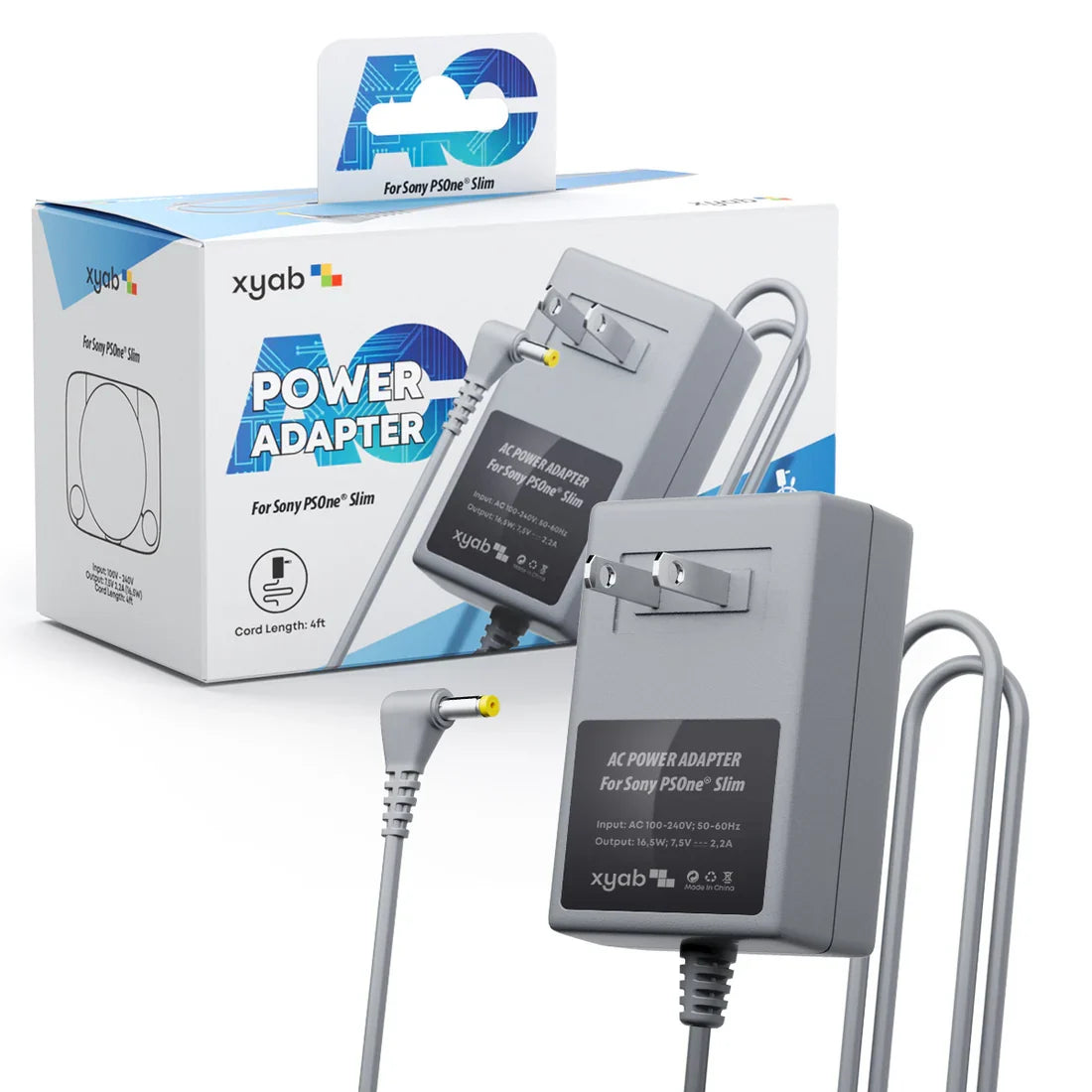 Power Adapter for PlayStation 1 Slim (PS1 Slim) – PlayStation 1 Accessory (PS1)