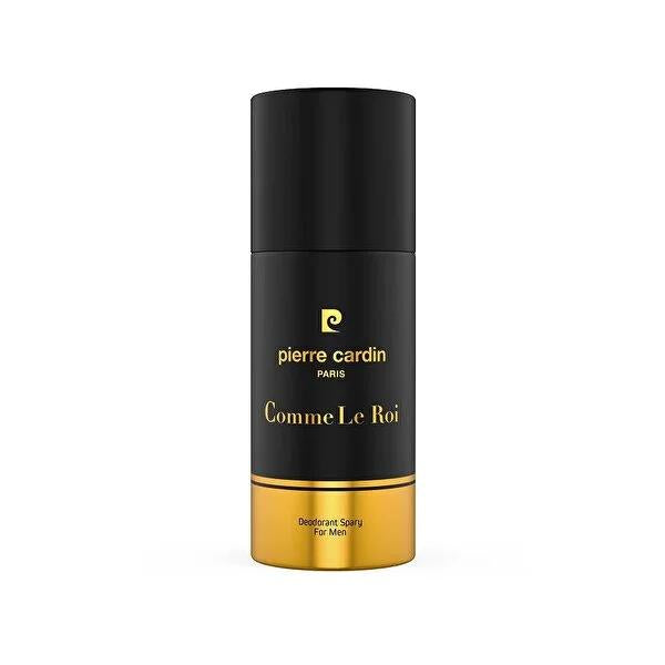 Pierre Cardin Men's Deodorant Comme Le Roi - Long-Lasting Woody Fragrance for Sophisticated Men
