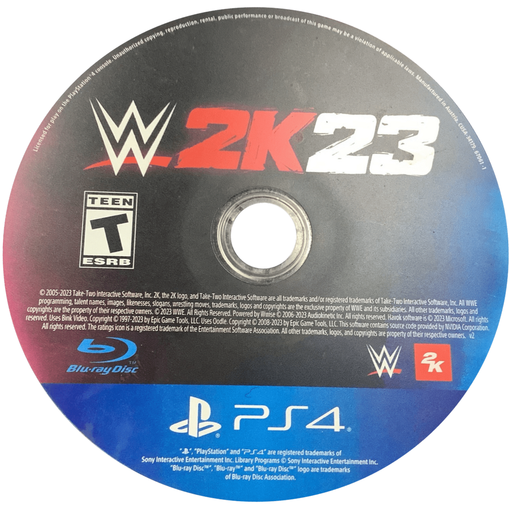 WWE 2K23 — PlayStation 4 (PS4)