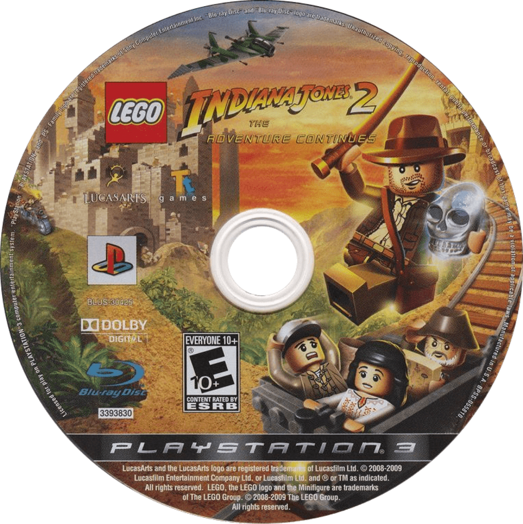LEGO Indiana Jones 2: The Adventure Continues – PlayStation 3 (PS3)