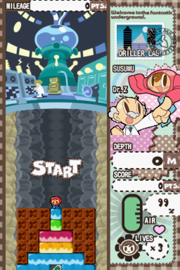 Mr Driller: Drill Spirits – Nintendo DS (DS)