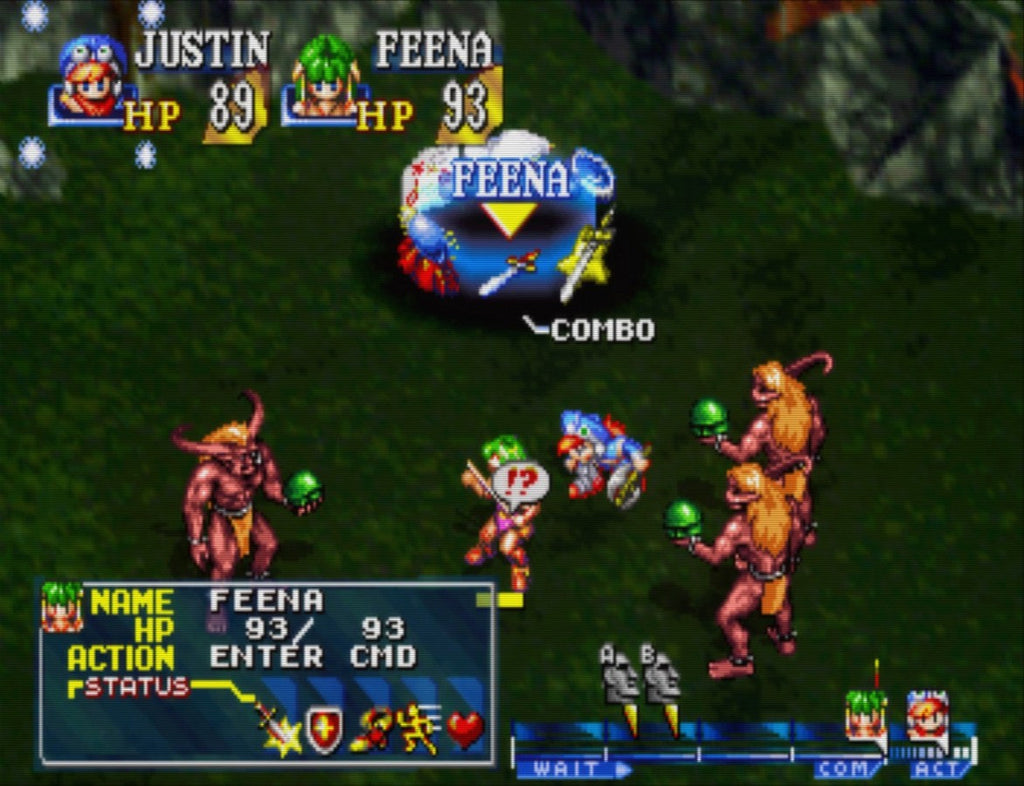 Grandia – PlayStation 1 (PS1)